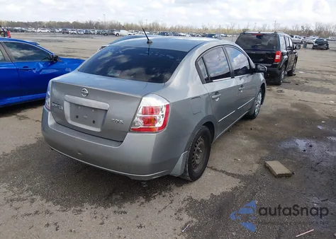 2007 Nissan Sentra 2.0S из США, поврежденный, VIN 3N1AB61E07L714352